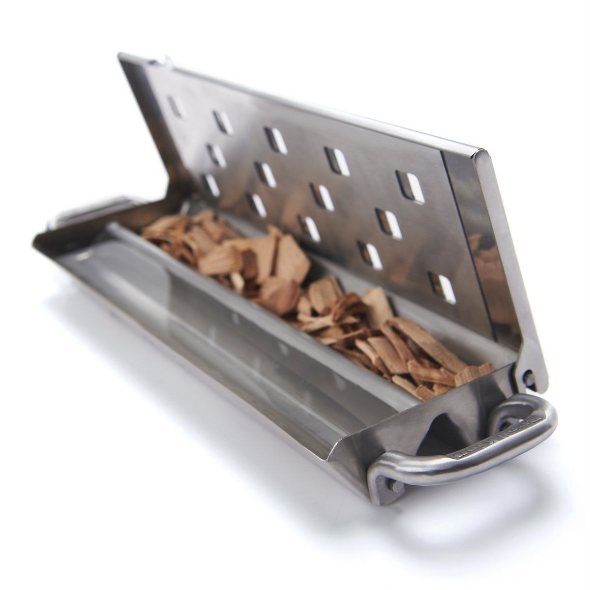 Ящик для копчения с задвижкой и двумя отделениями 60190