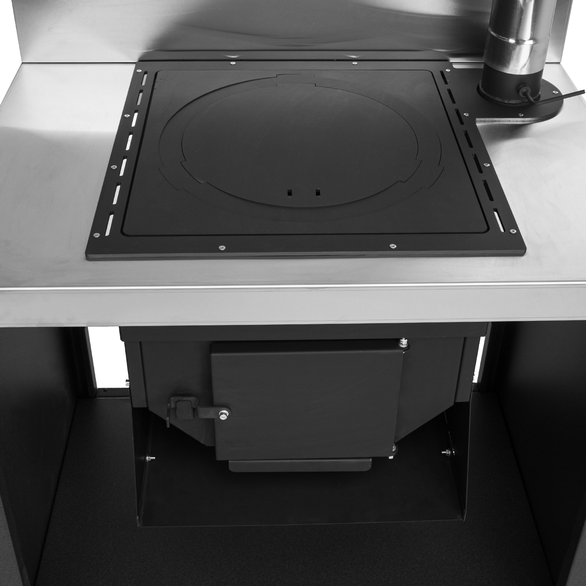 Модуль уличной кухни SMART-900 Печь под казан (HS-KU02-P900) Helios