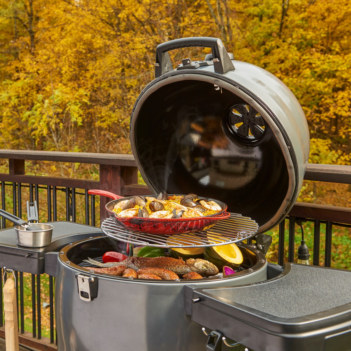 Угольный гриль KEG 5000