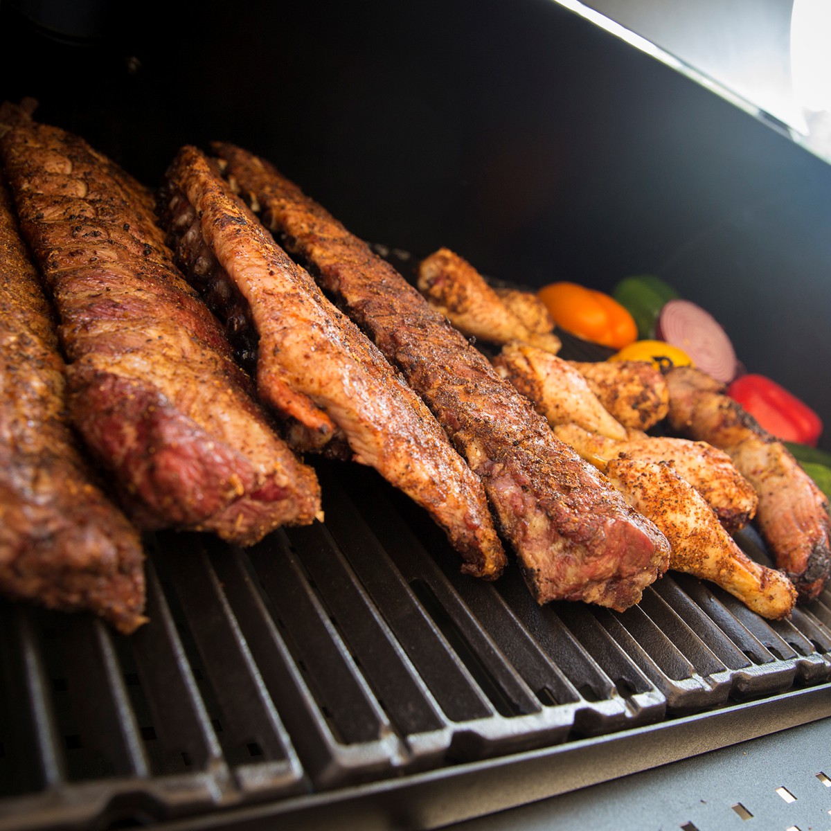 Гриль угольный - коптильня Regal Offset 400