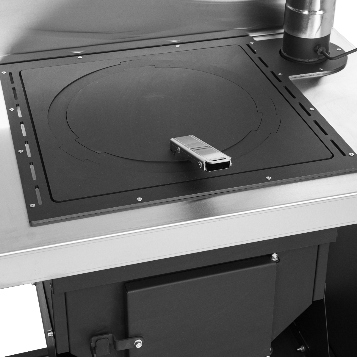 Модуль уличной кухни SMART-900 Печь под казан (HS-KU02-P900) Helios