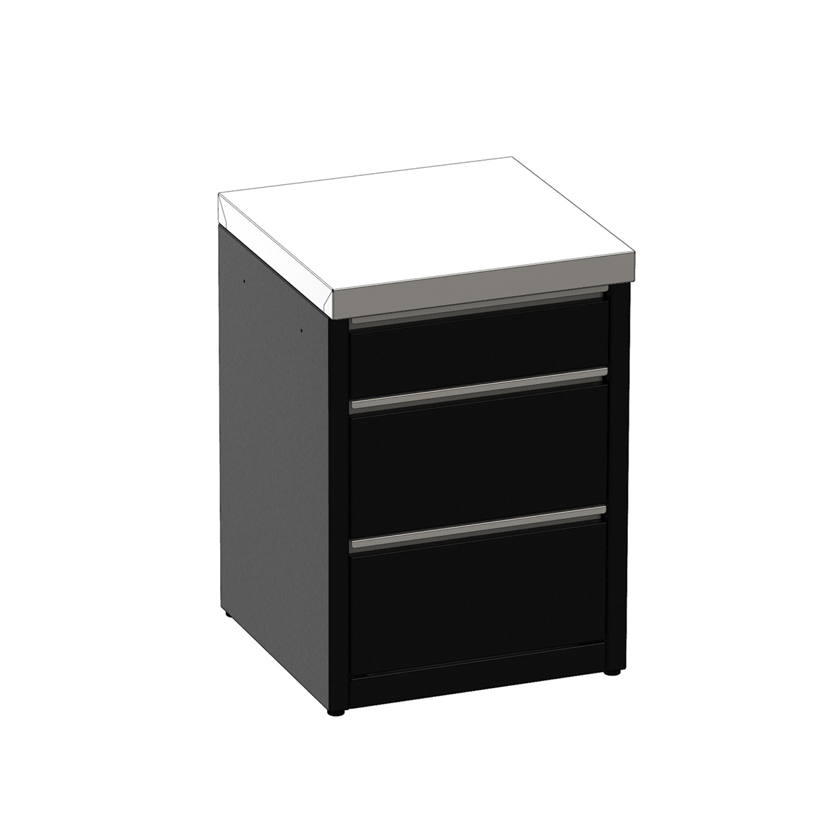 Модуль уличной кухни SMART-600 Стол с тремя ящиками (HS-KU03-SY600) Helios