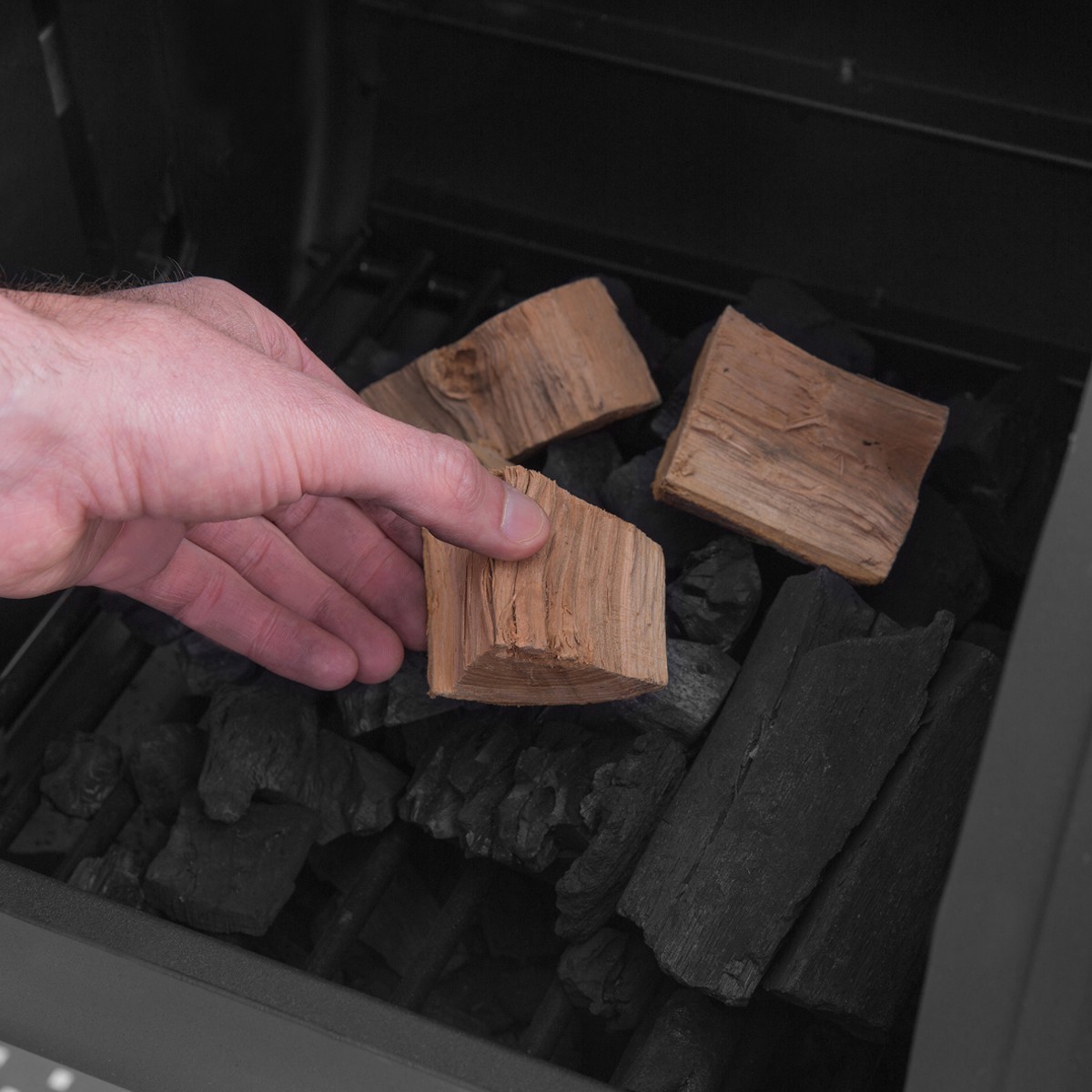 Гриль угольный - коптильня Regal Offset 400