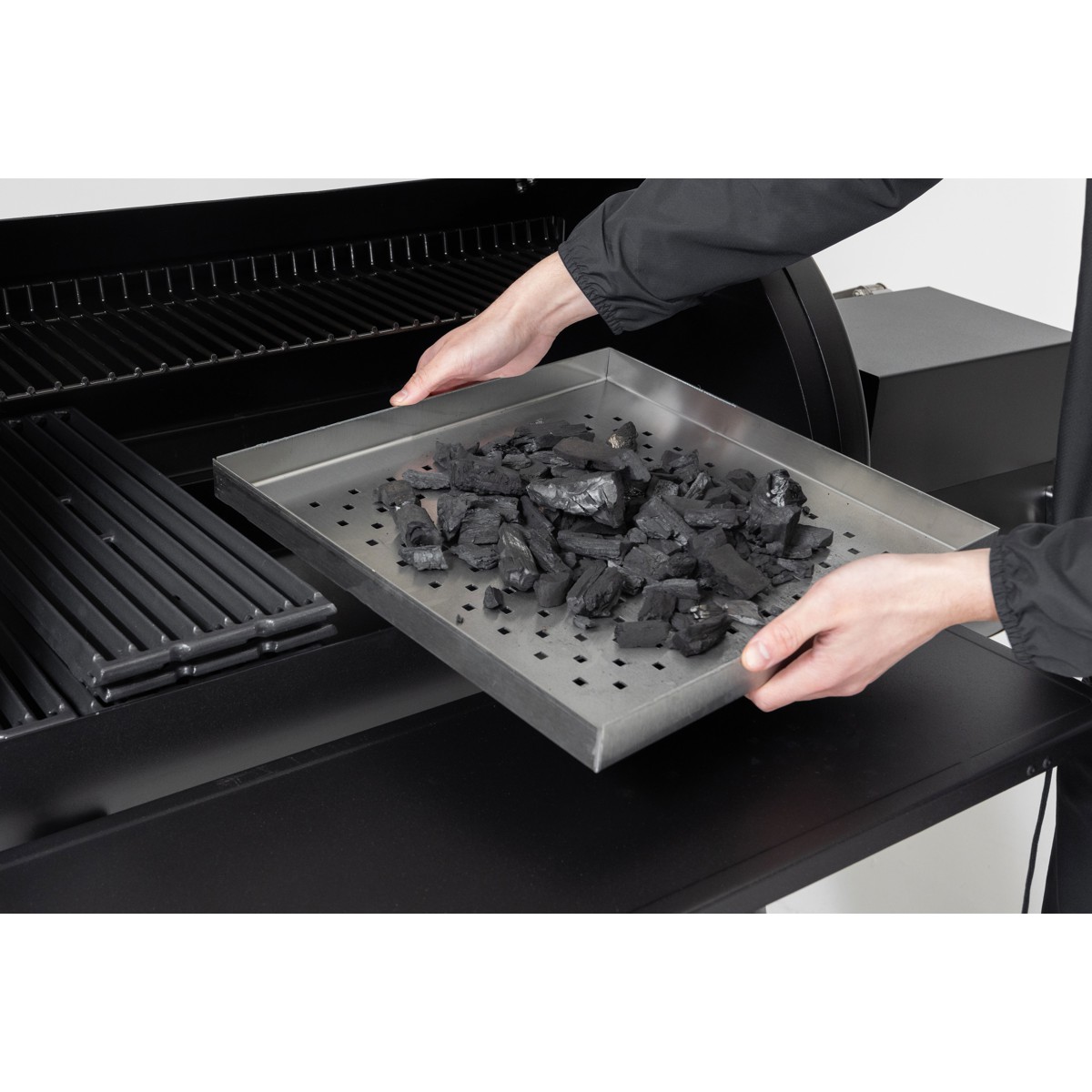 Гриль угольный - коптильня Regal Offset 400