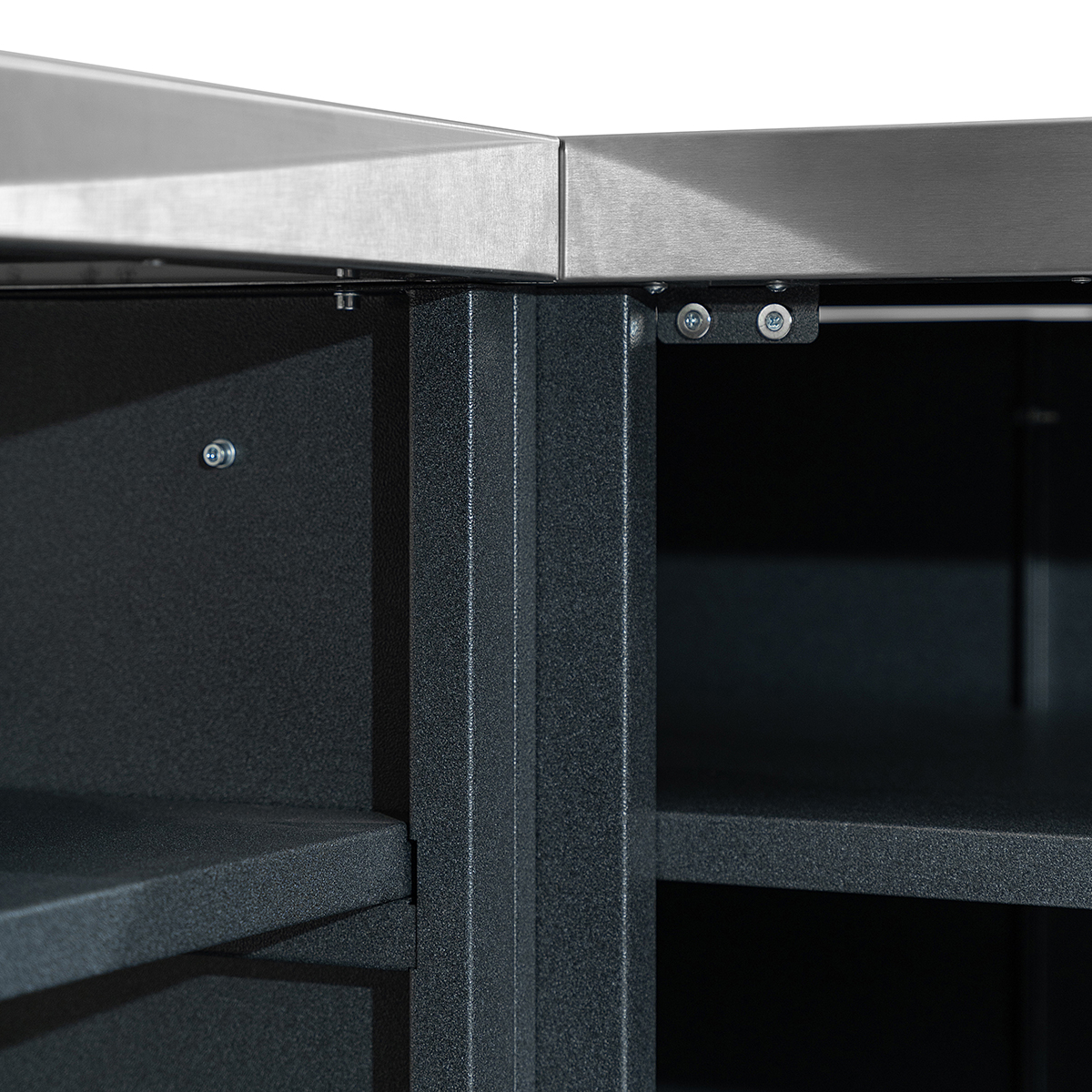 Модуль уличной кухни SMART-1200 Шкаф угловой универсальный (HS-KU03-SHU1200) Helios