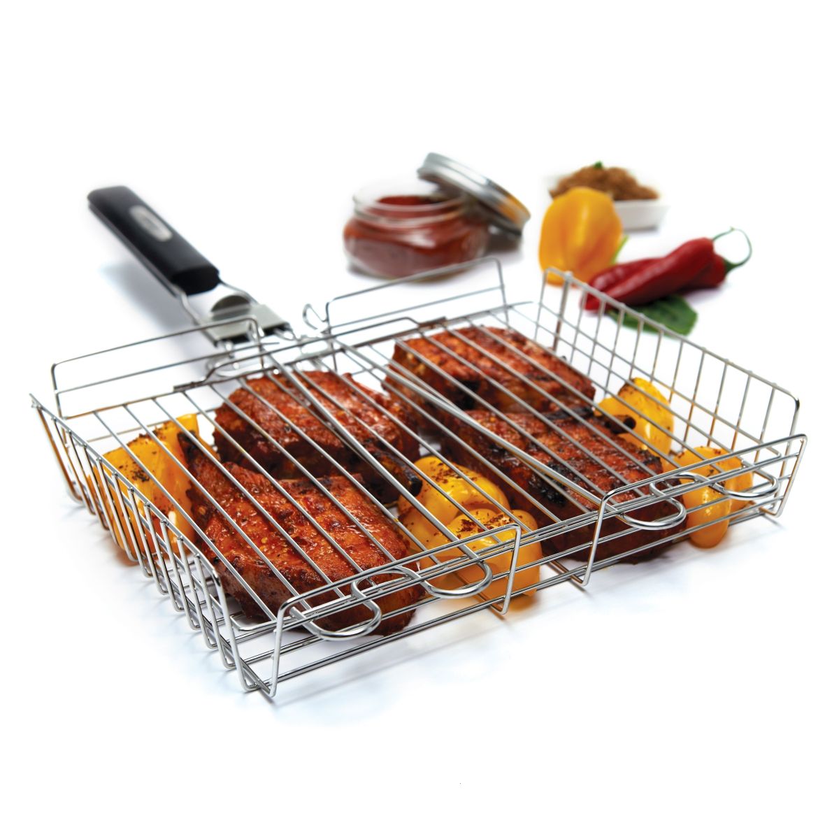 Корзина для гриля из нержавеющей стали 65070