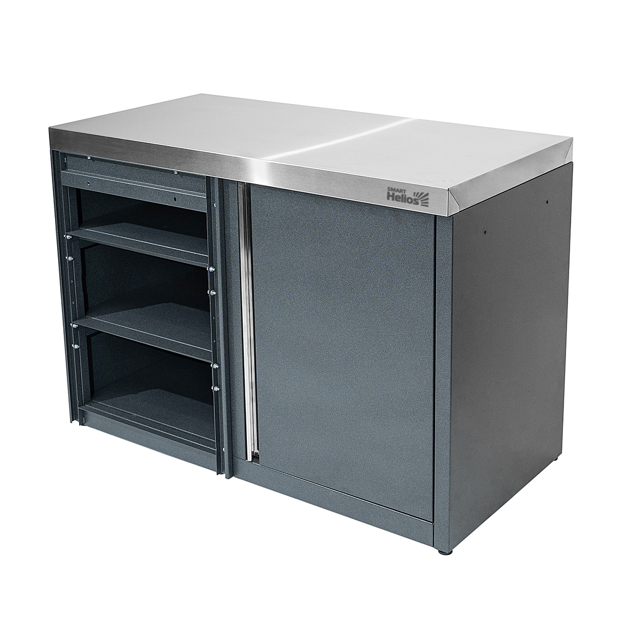 Модуль уличной кухни SMART-1200 Шкаф угловой универсальный (HS-KU03-SHU1200) Helios