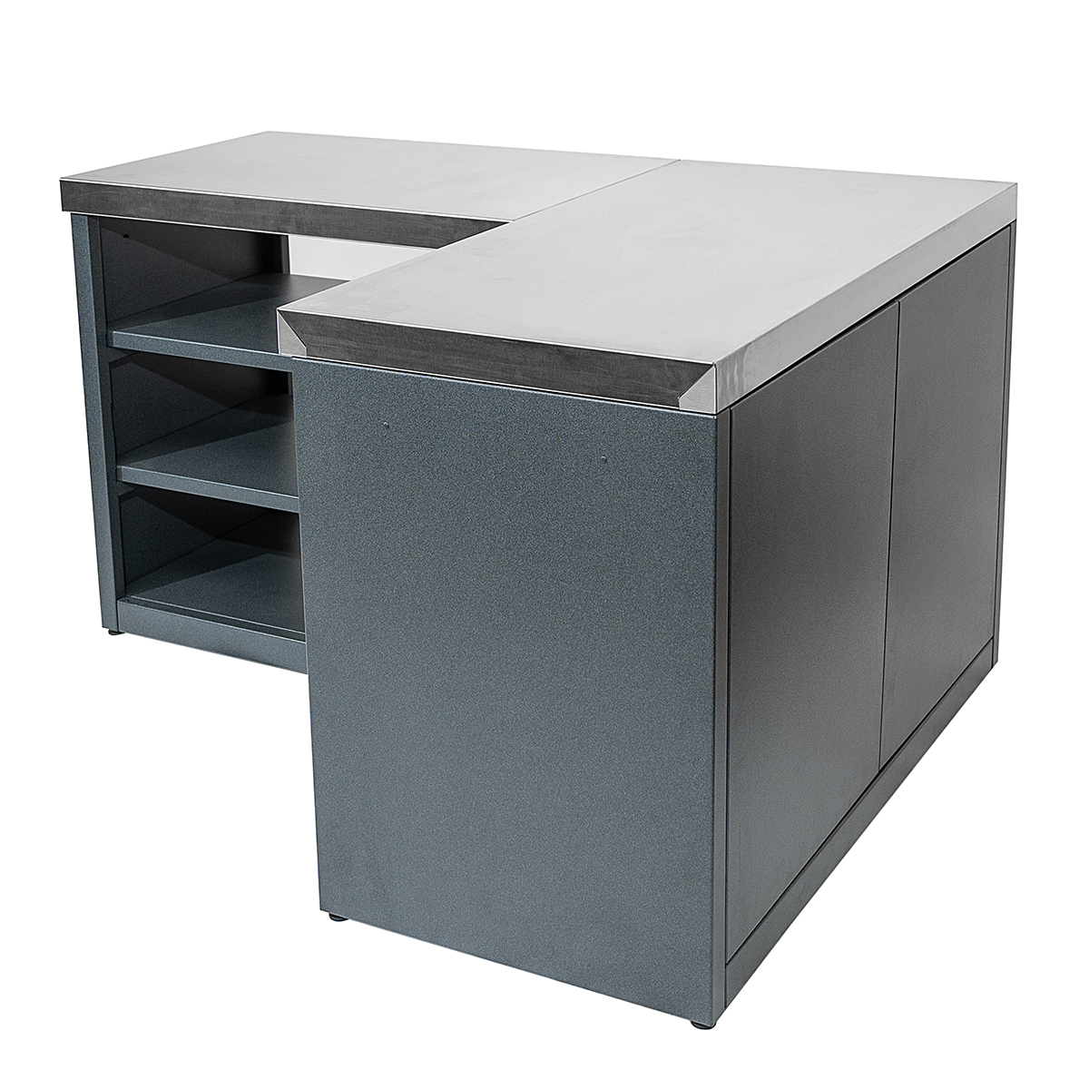 Модуль уличной кухни SMART-1200 Шкаф угловой универсальный (HS-KU03-SHU1200) Helios