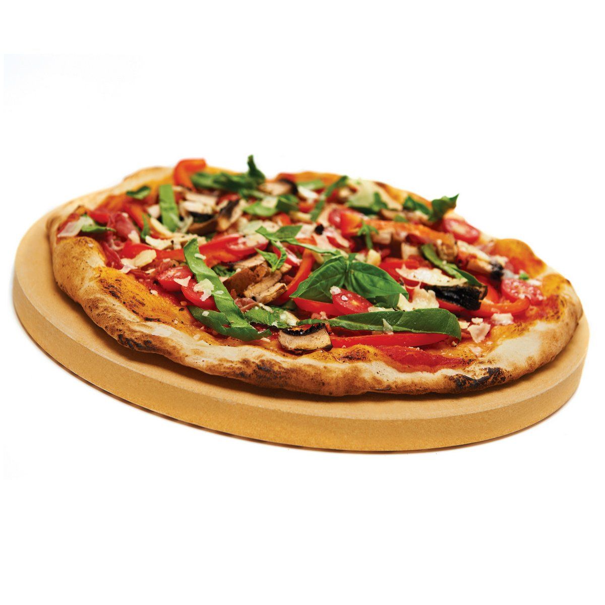 Толстый камень для пиццы, диаметр 38см 69814