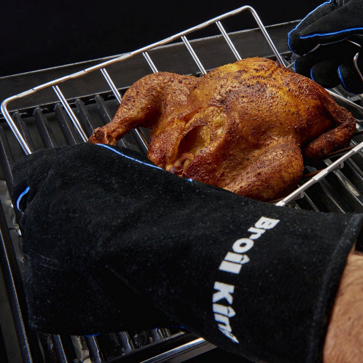 Перчатки кожаные для гриля 60528