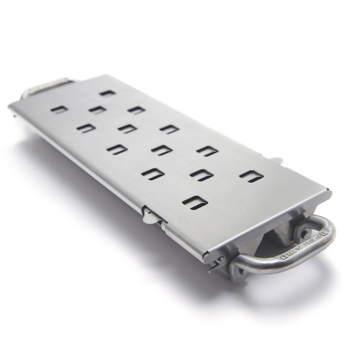 Ящик для копчения с задвижкой и двумя отделениями 60190