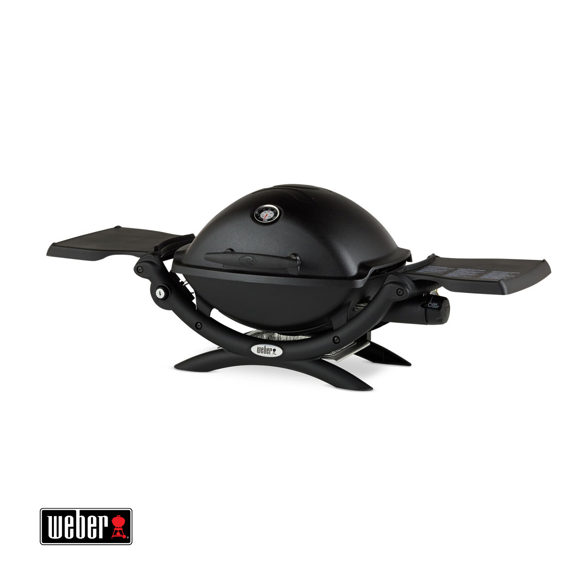 Гриль газовый Weber Q 1200, черный (51010075)