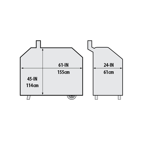 Чехол для гриля Regal™ Pellet 500 67069