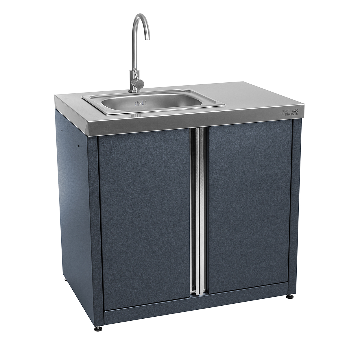 Модуль уличной кухни SMART-900 Шкаф с мойкой (HS-KU01-SHM900) Helios