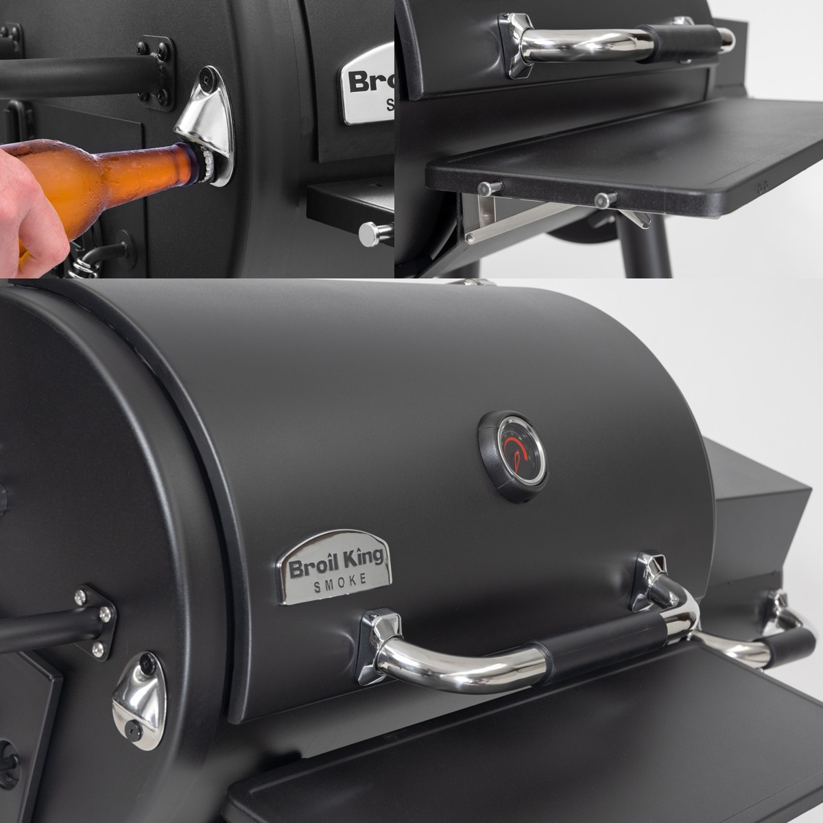 Гриль угольный - коптильня Regal Offset 400