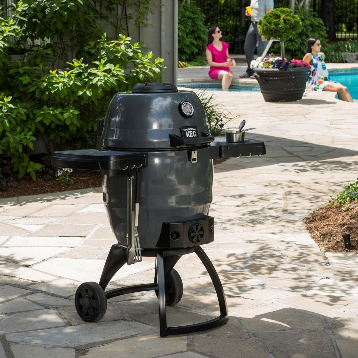 Угольный гриль KEG 5000
